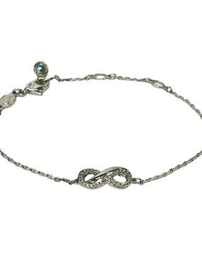 SWAROVSKI Silver Clear Hardware Swarovski Crystal Bracelet